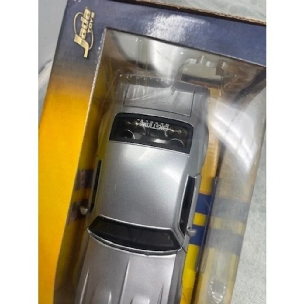 Vtg Jada Toys Bigtime Muscle 1970 Pontiac Firebird Silver 1:24 Die Cast‎ Metal